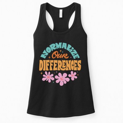Normalize Our Differences Womens Tank Top