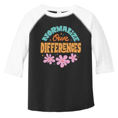 Normalize Our Differences Toddler Fine Jersey T-Shirt
