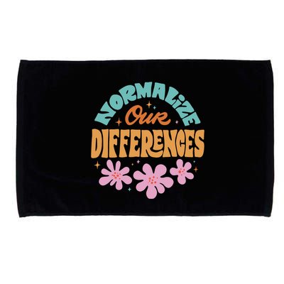 Normalize Our Differences Microfiber Hand Towel