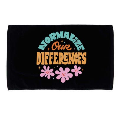 Normalize Our Differences Microfiber Hand Towel