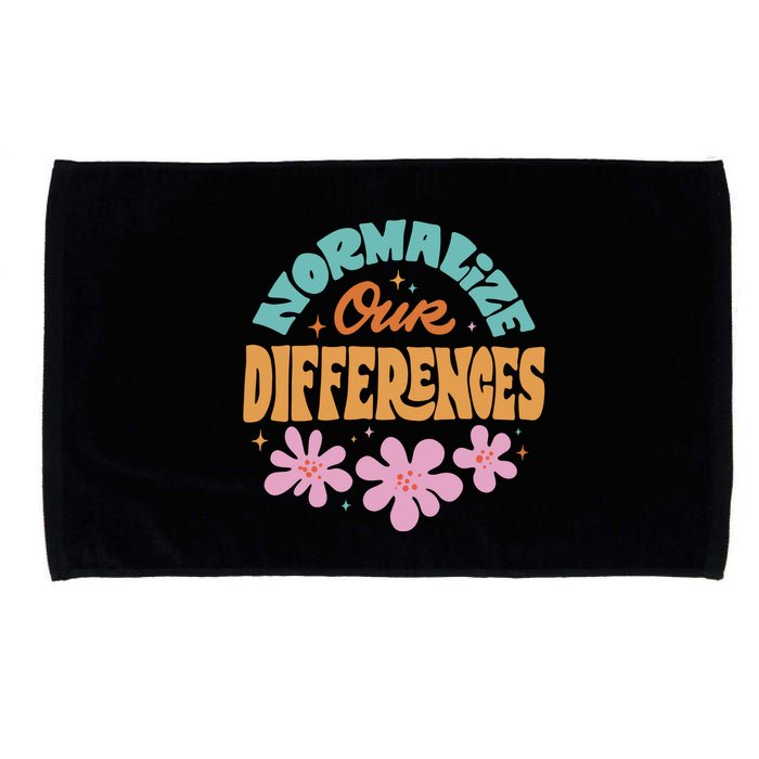 Normalize Our Differences Microfiber Hand Towel