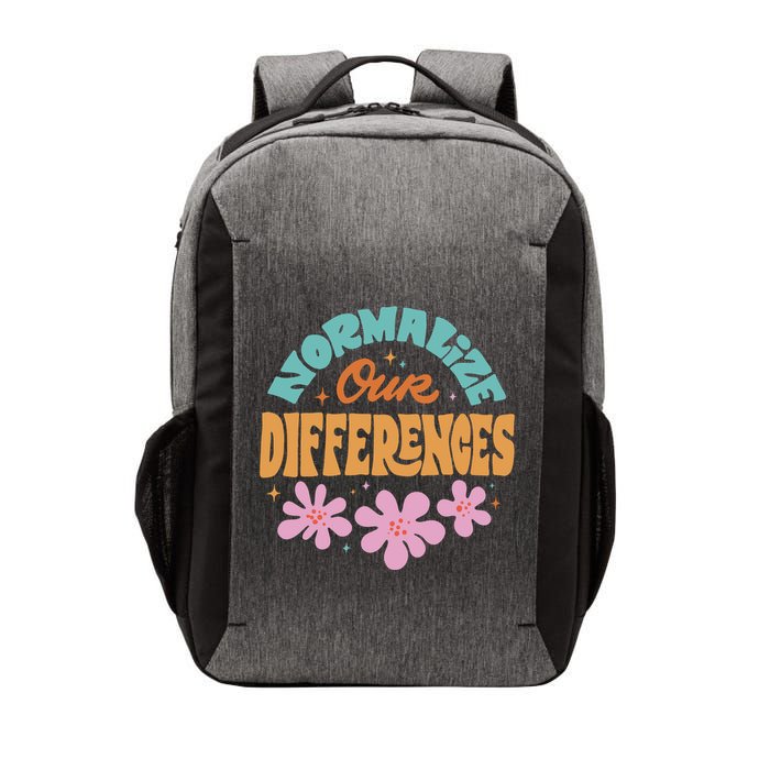 Normalize Our Differences Vector Backpack