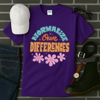 Normalize Our Differences Tall T-Shirt