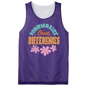 Normalize Our Differences Mesh Reversible Basketball Jersey Tank