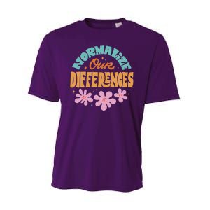 Normalize Our Differences Performance Sprint T-Shirt