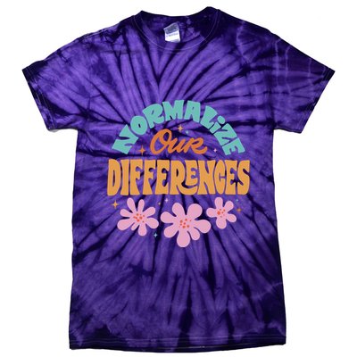 Normalize Our Differences Tie-Dye T-Shirt