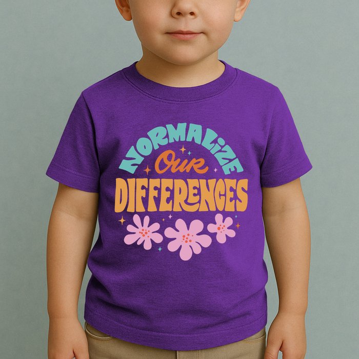 Normalize Our Differences Toddler T-Shirt