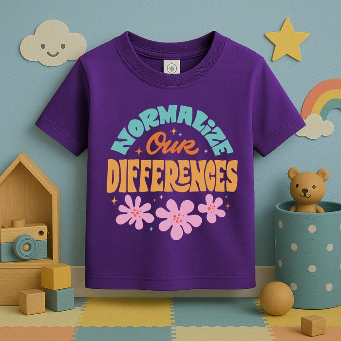 Normalize Our Differences Toddler T-Shirt