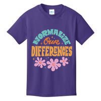 Normalize Our Differences Kids T-Shirt
