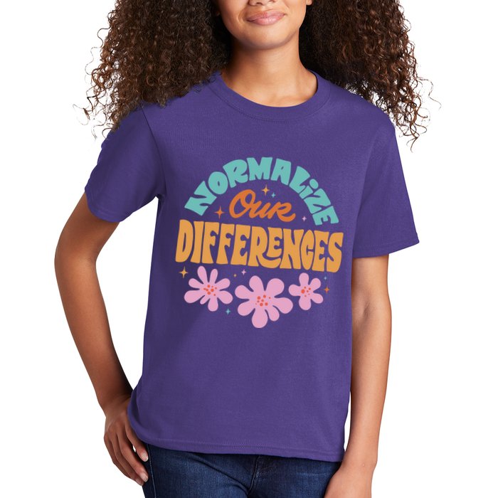 Normalize Our Differences Kids T-Shirt