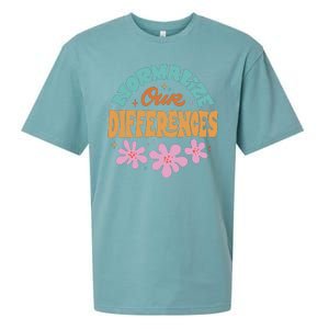 Normalize Our Differences Sueded Cloud Jersey T-Shirt