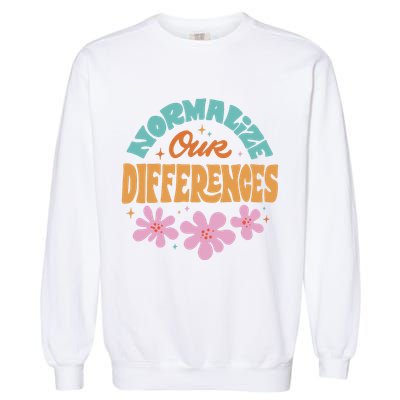 Normalize Our Differences Garment-Dyed Sweatshirt
