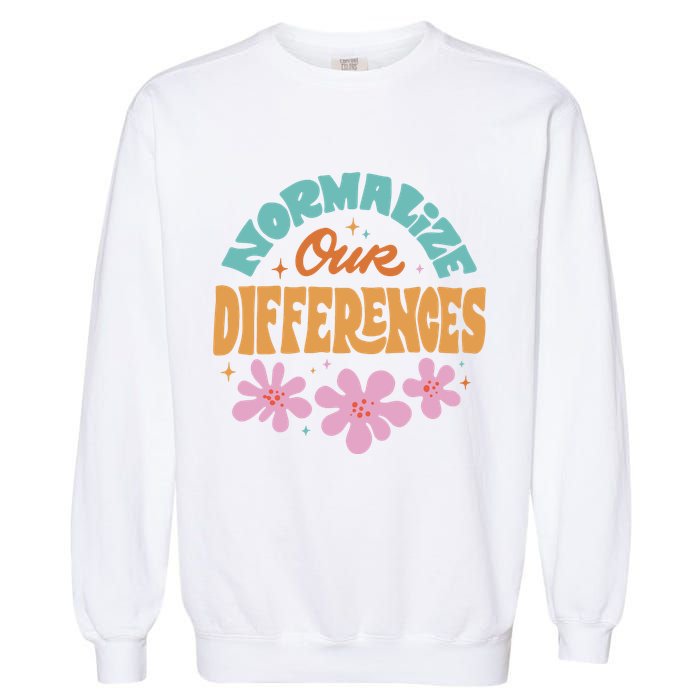Normalize Our Differences Garment-Dyed Sweatshirt