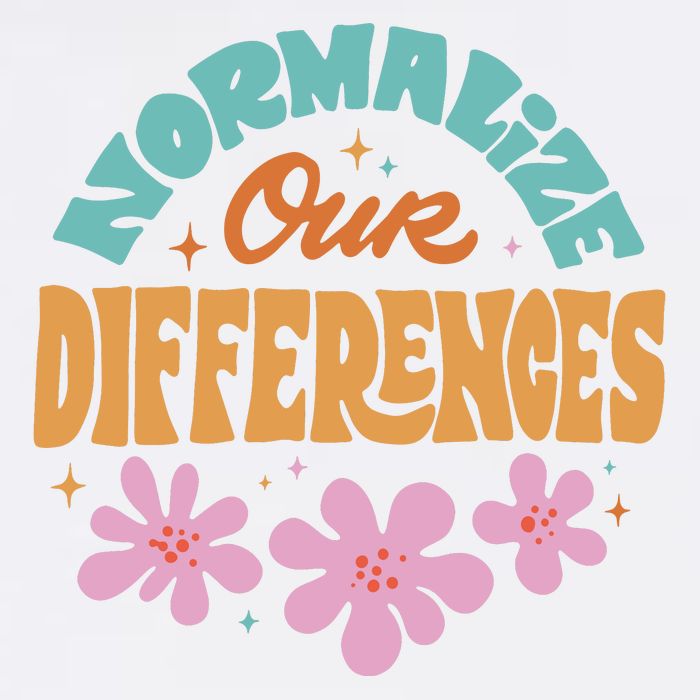Normalize Our Differences Garment-Dyed Sweatshirt