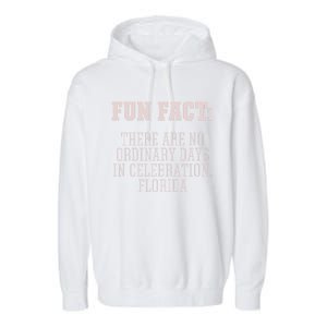 No Ordinary Days In Celebration Florida Pun Fl Joke Gift Garment-Dyed Fleece Hoodie