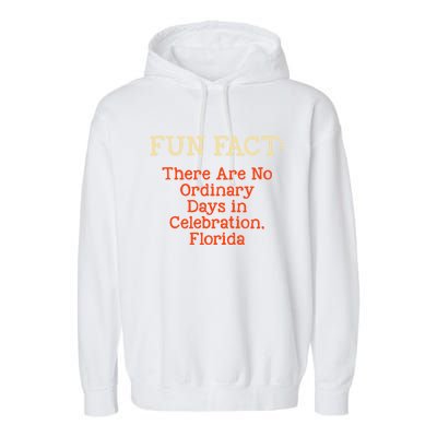 No Ordinary Days In Celebration Florida Pun Fl Joke Gift Garment-Dyed Fleece Hoodie