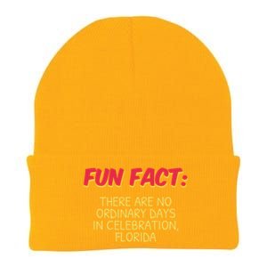 No Ordinary Days In Celebration Florida Pun Fl Joke Gift Knit Cap Winter Beanie