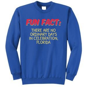 No Ordinary Days In Celebration Florida Pun Fl Joke Gift Sweatshirt