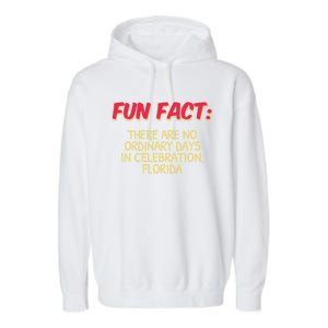 No Ordinary Days In Celebration Florida Pun Fl Joke Gift Garment-Dyed Fleece Hoodie