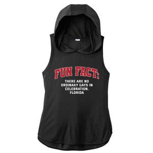 No Ordinary Days In Celebration Florida Pun Fl Joke Gift Ladies PosiCharge Tri-Blend Wicking Draft Hoodie Tank