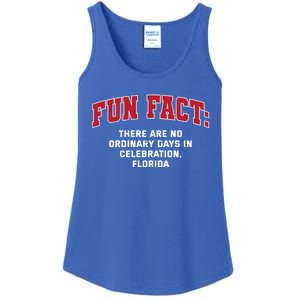 No Ordinary Days In Celebration Florida Pun Fl Joke Gift Ladies Essential Tank