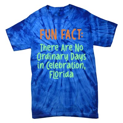 No Ordinary Days In Celebration Florida Pun Fl Joke Gift Tie-Dye T-Shirt