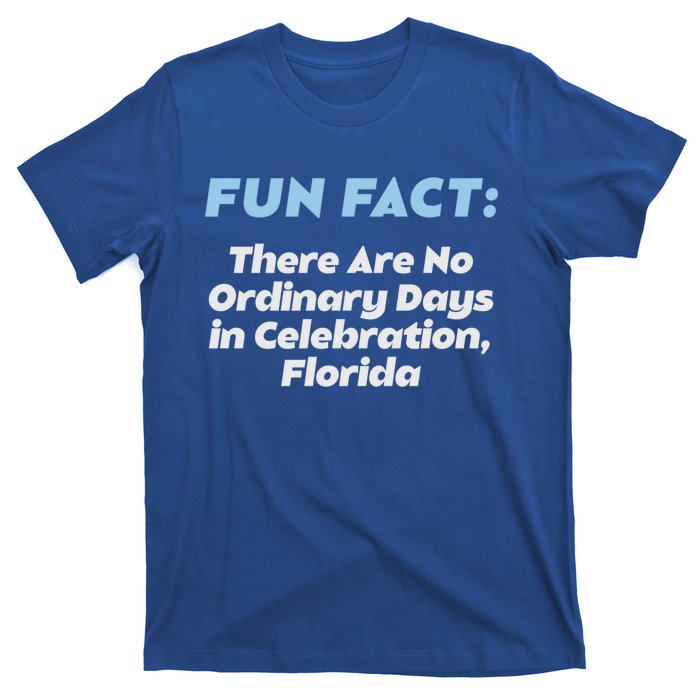 No Ordinary Days In Celebration Florida Pun Fl Joke Meaningful Gift T-Shirt