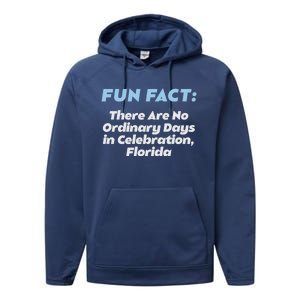 No Ordinary Days In Celebration Florida Pun Fl Joke Meaningful Gift Performance Fleece Hoodie