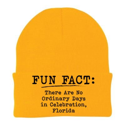 No Ordinary Days In Celebration Florida Pun Fl Joke Meaningful Gift Knit Cap Winter Beanie