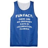 No Ordinary Days In Celebration Florida Pun Fl Joke Cool Gift Mesh Reversible Basketball Jersey Tank