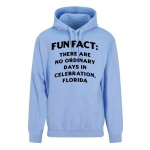 No Ordinary Days In Celebration Florida Pun Fl Joke Cool Gift Unisex Surf Hoodie