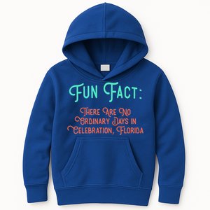 No Ordinary Days In Celebration Florida Pun Fl Joke Gift Kids Hoodie