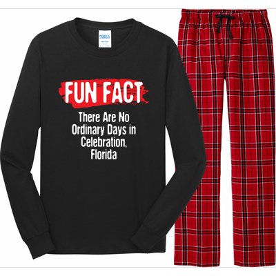 No Ordinary Days In Celebration Florida Pun Fl Joke Gift Long Sleeve Pajama Set