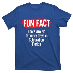 No Ordinary Days In Celebration Florida Pun Fl Joke Gift T-Shirt