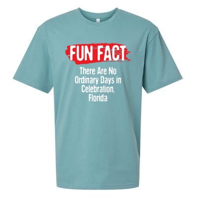 No Ordinary Days In Celebration Florida Pun Fl Joke Gift Sueded Cloud Jersey T-Shirt