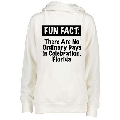 No Ordinary Days In Celebration Florida Pun Fl Joke Gift Womens Funnel Neck Pullover Hood