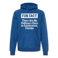 No Ordinary Days In Celebration Florida Pun Fl Joke Gift Premium Hoodie