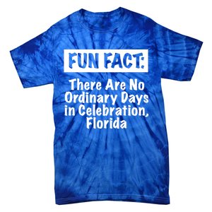 No Ordinary Days In Celebration Florida Pun Fl Joke Gift Tie-Dye T-Shirt