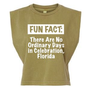 No Ordinary Days In Celebration Florida Pun Fl Joke Gift Garment-Dyed Women's Muscle Tee