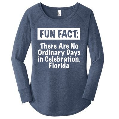 No Ordinary Days In Celebration Florida Pun Fl Joke Gift Women's Perfect Tri Tunic Long Sleeve Shirt