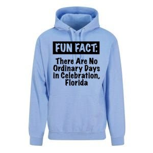 No Ordinary Days In Celebration Florida Pun Fl Joke Gift Unisex Surf Hoodie