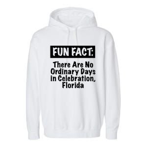 No Ordinary Days In Celebration Florida Pun Fl Joke Gift Garment-Dyed Fleece Hoodie