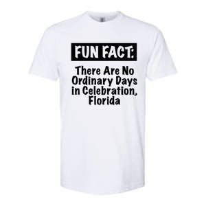 No Ordinary Days In Celebration Florida Pun Fl Joke Gift Softstyle CVC T-Shirt