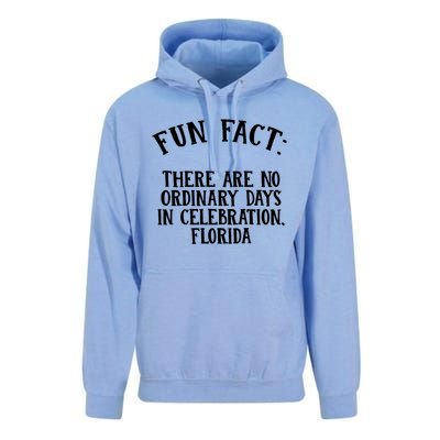 No Ordinary Days In Celebration Florida Pun Fl Joke Gift Unisex Surf Hoodie