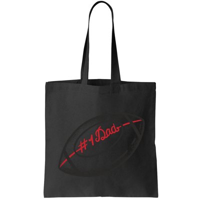 Number One Dad Football Gift Bag