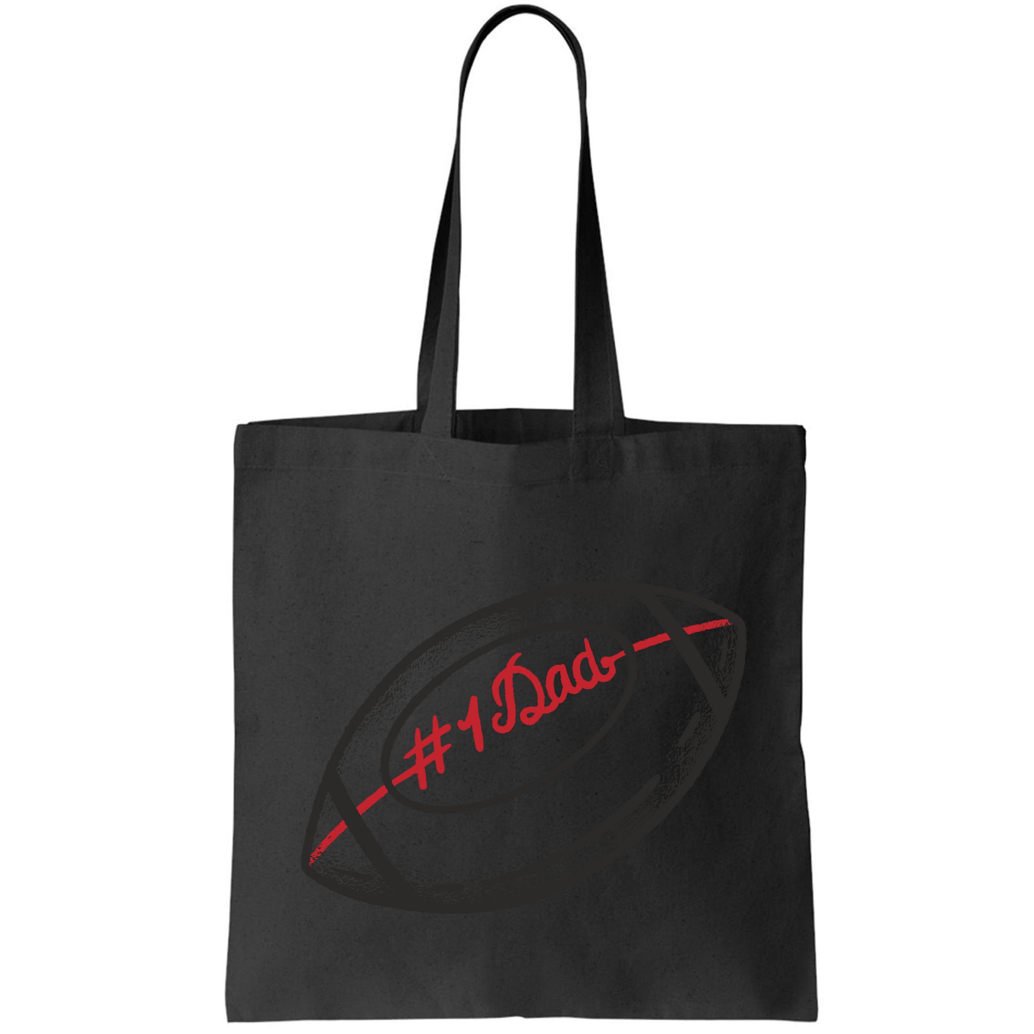 Number One Dad Football Gift Bag