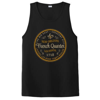 New Orleans French Quarter Laissez Les Bons Temps Roulier PosiCharge Competitor Tank