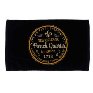 New Orleans French Quarter Laissez Les Bons Temps Roulier Microfiber Hand Towel