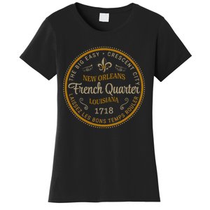 New Orleans French Quarter Laissez Les Bons Temps Roulier Women's T-Shirt