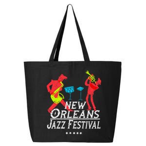 New Orleans Festival Of Jazz Music Gift Louisiana Jazz 25L Jumbo Tote